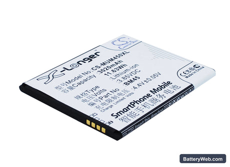 Xiaomi Note 2 Premium Edition Replacement Battery, 3.85V, 3020mAh, Li-ion 2