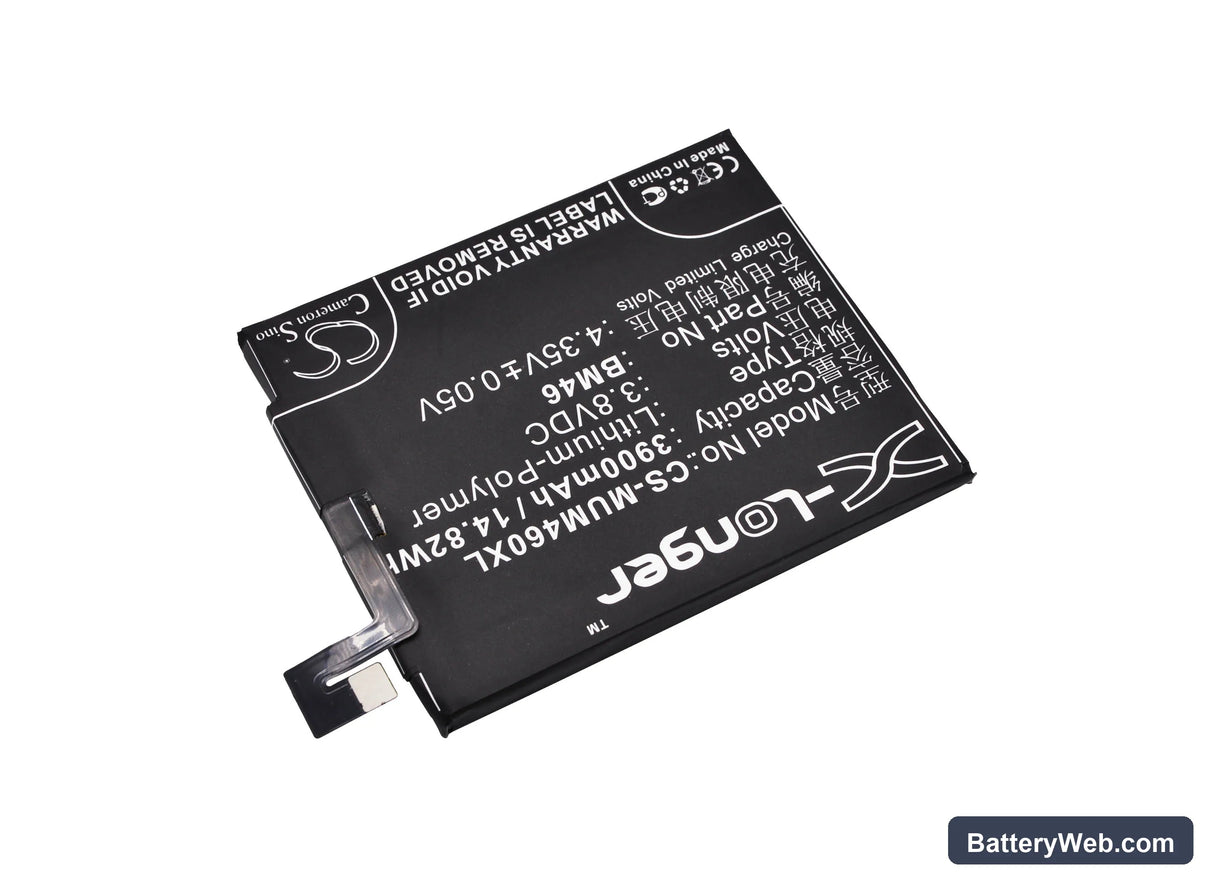 Redmi Replacement Battery, 3.8V, 3900mAh, Li-Polymer 2