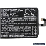 Xiaomi Note 3 Replacement Battery, 3.85V, 3000mAh, Li-Polymer 3