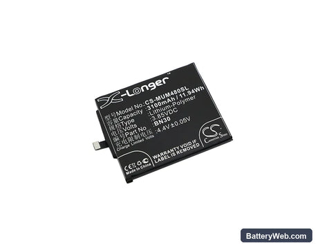 Xiaomi Mi 4A Replacement Battery, 3.85V, 3100mAh, Li-Polymer 1