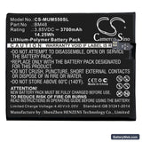Xiaomi Note 2 Standard Replacement Battery, 3.85V, 3700mAh, Li-Polymer 3