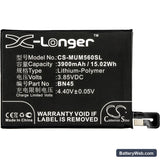 Xiaomi Redmi Note 5 Replacement Battery, 3.85V, 3900mAh, Li-Polymer 3