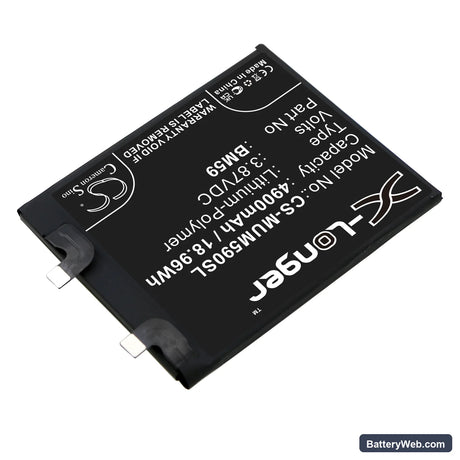 Xiaomi 11T Replacement Battery, 3.87V, 4900mAh, Li-Polymer 2