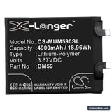 Xiaomi 11T Replacement Battery, 3.87V, 4900mAh, Li-Polymer 3
