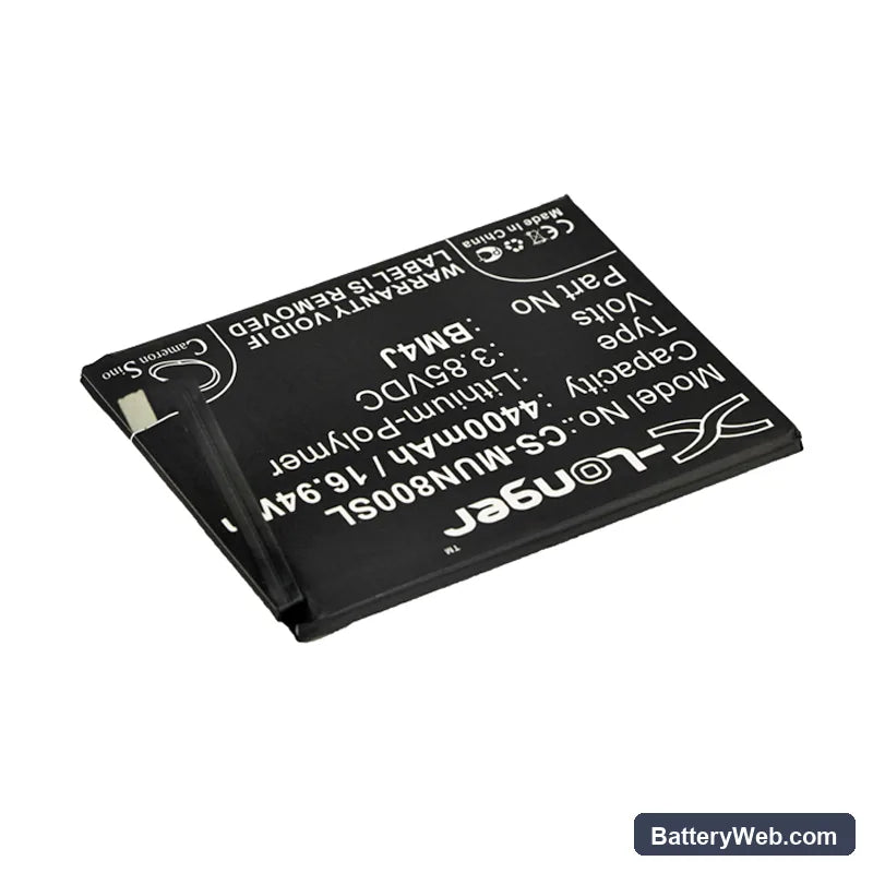 Redmi M1908C3JH Replacement Battery, 3.85V, 4400mAh, Li-Polymer 2