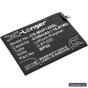 Xiaomi Mi 11 Lite Replacement Battery, 3.87V, 4100mAh, Li-Polymer 1