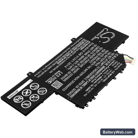 Xiaomi Air 12.5 Replacement Battery, 7.6V, 4800mAh, Li-Polymer 2