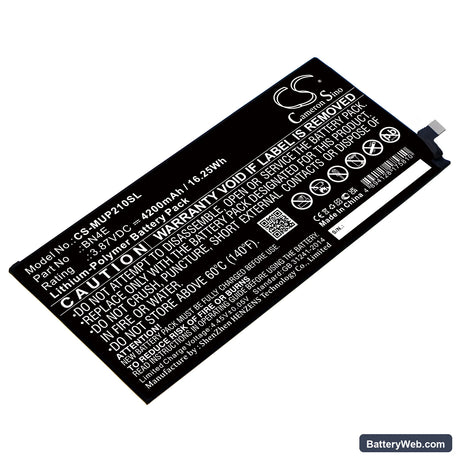 Xiaomi Pad 5 Replacement Battery, 3.87V, 4200mAh, Li-Polymer 1