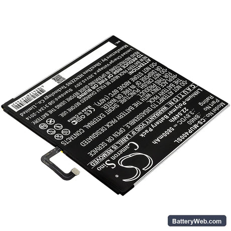 Xiaomi Mi Pad 4 Replacement Battery, 3.8V, 5800mAh, Li-Polymer 2