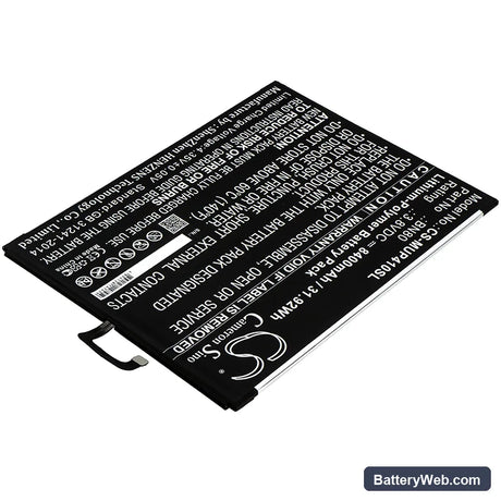 Xiaomi Mi Pad 4 Plus Replacement Battery, 3.8V, 8400mAh, Li-Polymer 2