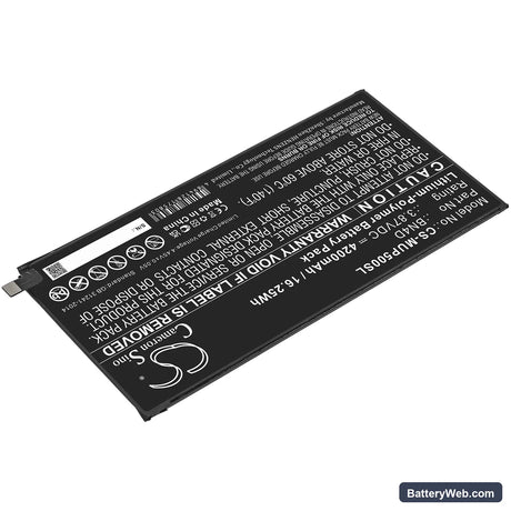 Xiaomi Mi Pad 5 Pro Replacement Battery, 3.87V, 4200mAh, Li-Polymer 2