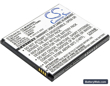 Xiaomi Redmi 2 Replacement Battery, 3.8V, 1500mAh, Li-ion 1
