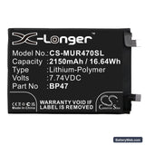 Redmi Note 11 Pro+ Replacement Battery, 7.74V, 2150mAh, Li-Polymer 3