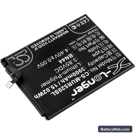Redmi 5 Plus Replacement Battery, 3.85V, 3900mAh, Li-Polymer 2