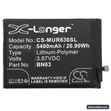 Redmi 10 Prime Replacement Battery, 3.87V, 5400mAh, Li-Polymer 3