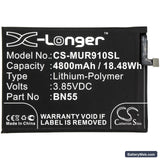 Xiaomi Redmi 9s Replacement Battery, 3.85V, 4800mAh, Li-Polymer 3