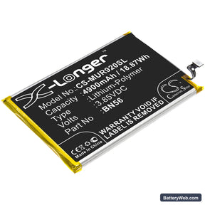Redmi 9A Replacement Battery, 3.85V, 4900mAh, Li-Polymer 1