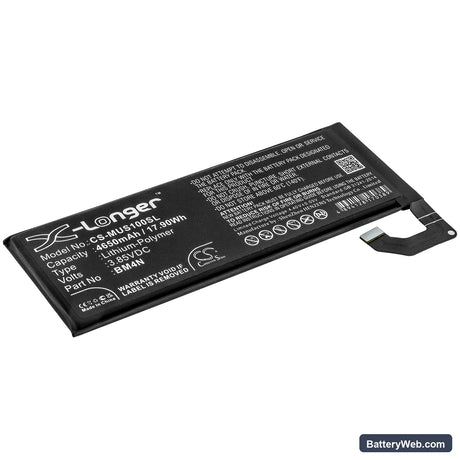 Xiaomi Mi 10 Replacement Battery, 3.85V, 4650mAh, Li-Polymer 1