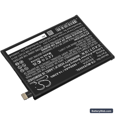 Xiaomi Black Shark 2 Replacement Battery, 3.85V, 3800mAh, Li-Polymer 2