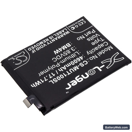 Xiaomi Mi 10T Lite 5G Replacement Battery, 3.85V, 4600mAh, Li-Polymer 2