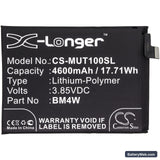 Xiaomi Mi 10T Lite 5G Replacement Battery, 3.85V, 4600mAh, Li-Polymer 3