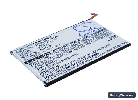 Meitu M4 Replacement Battery, 3.8V, 2100mAh, Li-Polymer 1