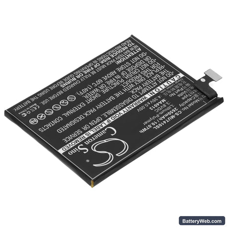 Meitu V4 Replacement Battery, 3.8V, 2650mAh, Li-Polymer 2