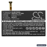 Meitu M6 Replacement Battery, 3.85V, 2800mAh, Li-Polymer 3