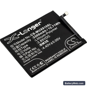 Xiaomi Mi 8 Replacement Battery, 3.85V, 3300mAh, Li-Polymer 1
