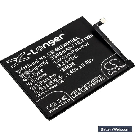 Xiaomi Mi 8 Replacement Battery, 3.85V, 3300mAh, Li-Polymer 1