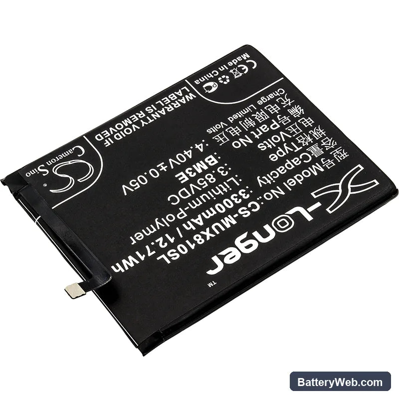 Xiaomi Mi 8 Replacement Battery, 3.85V, 3300mAh, Li-Polymer 2