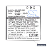 Xiaomi AZ16 Replacement Battery, 3.8V, 1160mAh, Li-ion 5