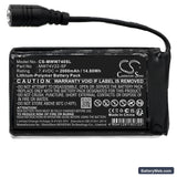 Mobile Warming Men’s Primer Shirt Replacement Battery, 7.4V, 2000mAh, Li-Polymer 3