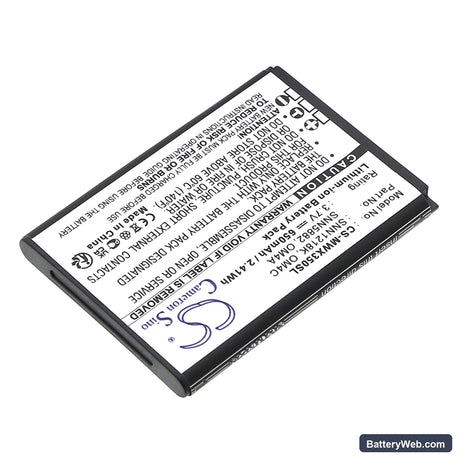 Motorola WX180 Replacement Battery, 3.7V, 650mAh, Li-ion 2
