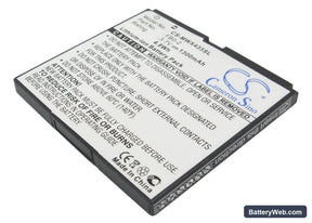 Motorola Triumph Replacement Battery, 3.7V, 1300mAh, Li-ion 1
