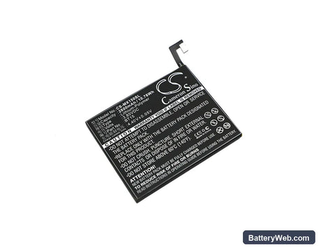 MeiZu M3s Replacement Battery, 3.85V, 2800mAh, Li-Polymer 1