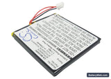 URC MX-3000 Replacement Battery, 3.7V, 2100mAh, Li-Polymer 2