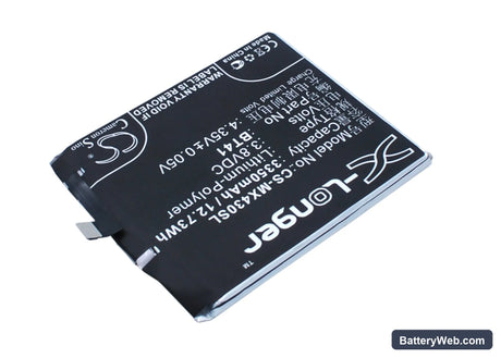 MeiZu MX4 Pro Replacement Battery, 3.8V, 3350mAh, Li-Polymer 2