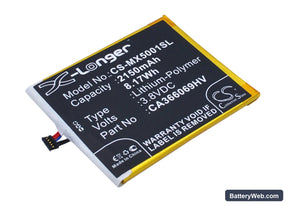 Medion Life X5001 Replacement Battery, 3.8V, 2150mAh, Li-Polymer 1