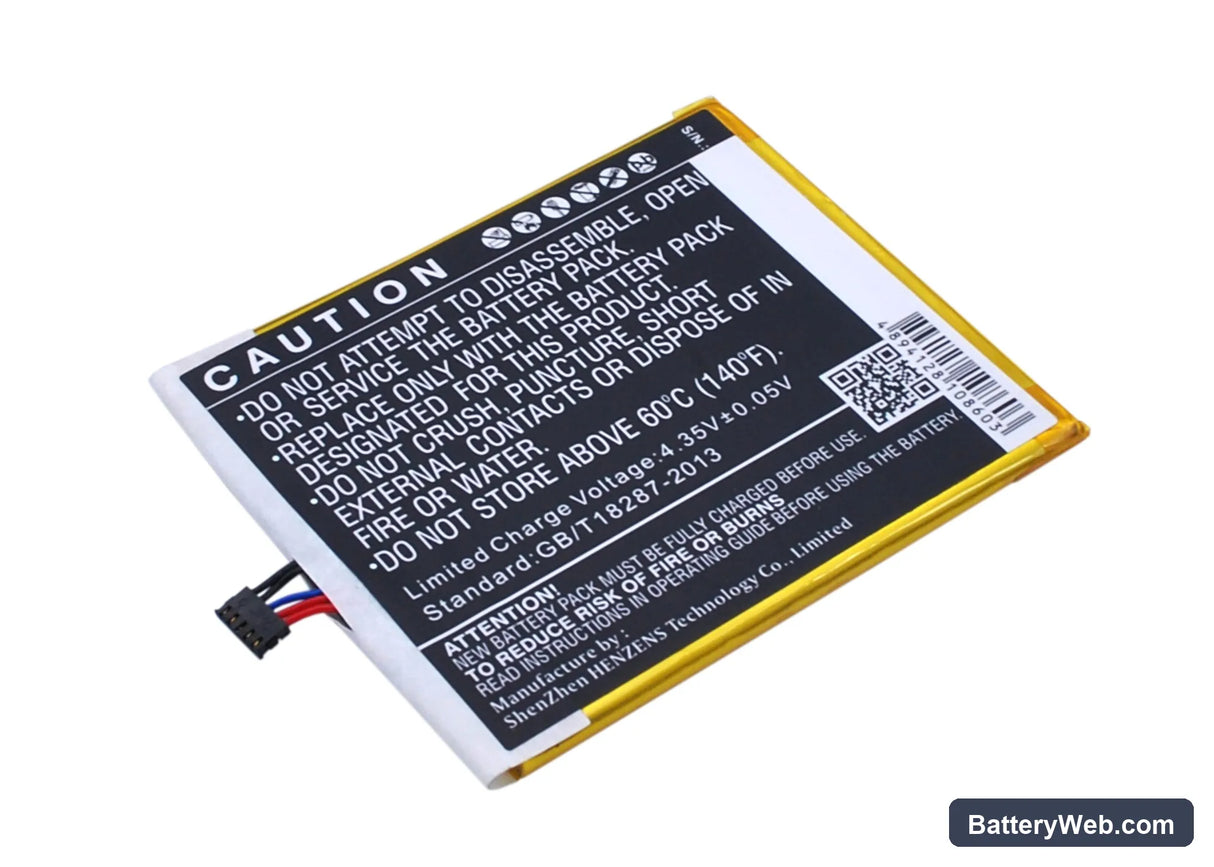 Medion Life X5001 Replacement Battery, 3.8V, 2150mAh, Li-Polymer 3