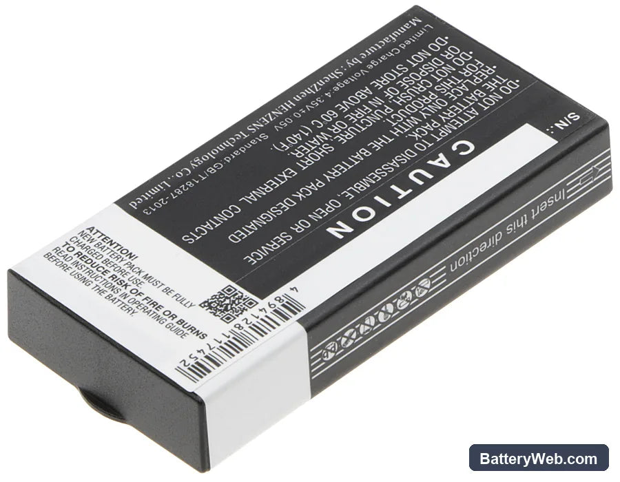 URC MX-5000 Replacement Battery, 3.8V, 4200mAh, Li-ion 3