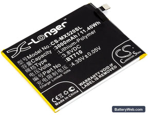 Meilan A5 Replacement Battery, 3.8V, 3000mAh, Li-Polymer 1