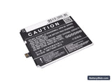 MeiZu Blue Charm Metal Replacement Battery, 3.8V, 3100mAh, Li-Polymer 3