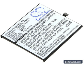 MeiZu Pro 6 Replacement Battery, 3.8V, 2500mAh, Li-Polymer 1