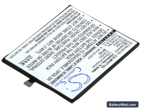 MeiZu Pro 6 Replacement Battery, 3.8V, 2500mAh, Li-Polymer 2