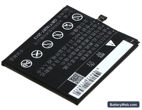 MeiZu Pro 6 Replacement Battery, 3.8V, 2500mAh, Li-Polymer 4