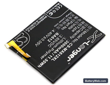 MeiZu M5s Replacement Battery, 3.85V, 3000mAh, Li-Polymer 2