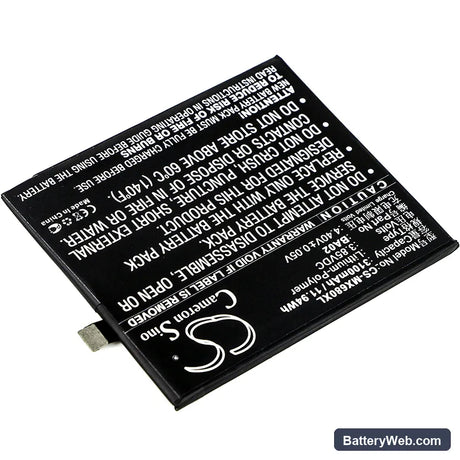 MeiZu M3e Replacement Battery, 3.85V, 3100mAh, Li-Polymer 2