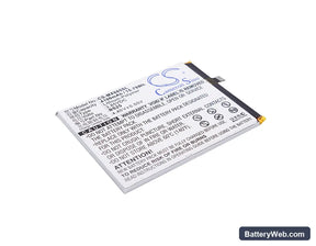 MeiZu Meilan Max Replacement Battery, 3.85V, 4100mAh, Li-Polymer 1