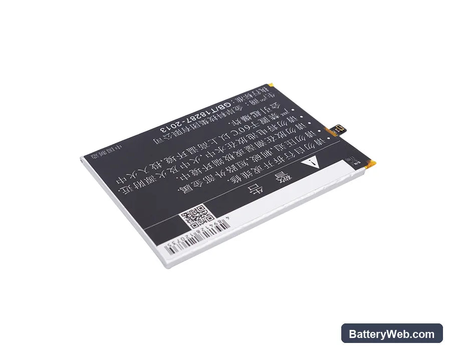 MeiZu Meilan Max Replacement Battery, 3.85V, 4100mAh, Li-Polymer 4